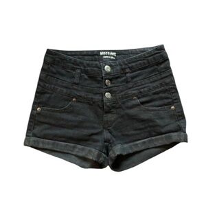 Mossimo Supply Co. • High Waisted Black Denim Shorts